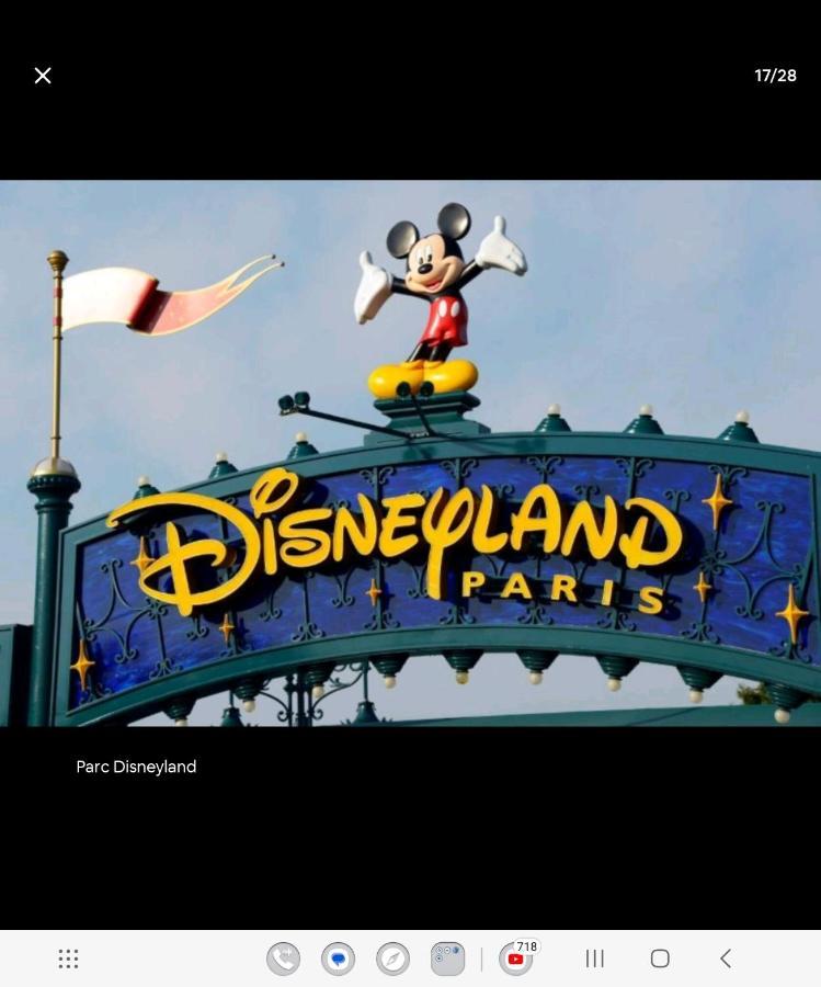 Jungle House Avec Jacuzzi A 10 Min De Disneyland -Taille Chambre- Conde-Sainte-Libiaire Exterior foto